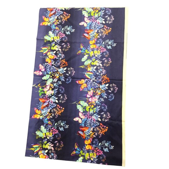 Butterfly Bliss Fabric By Elizabeth Isles For Studio 10 - 100% Cotton Print 44"x - Picture 2 of 10